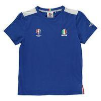 Italy UEFA Euro 2016 Core T-Shirt (Blue) - Kids