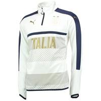 Italy Tribute 2006 1/4 Zip Training Top - White, White