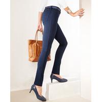 italian ponte roma stretch trousers navy size 08 72 polyester 24 visco ...