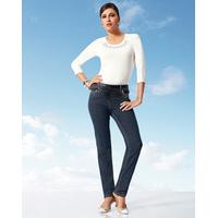 italian ultimate embellised detail slim leg jeans