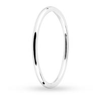 Italian Silver Slave Bangle