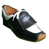 Italian Leather Golf Shoe Britain Dark Blue/White