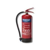 IVG Firechief Fire Extinguisher Refillable Dry Powder for Class A and