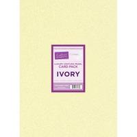 ivory luxury double sided centura pearl a3 card pack 20 sheets