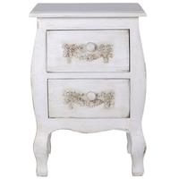 Ivory Curved 2 Chest of Drawer