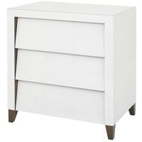 ived ivory 3 drawer chest of drawer