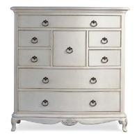 Ivory 8 Drawer Chest