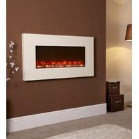 ivory electriflame wall mounted electric fire from celsi