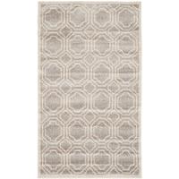 Ivory & Grey Moroccan Tiles Geometric Rugs - Safavieh 91x152