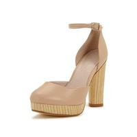 ivy ankle strap platform shoes