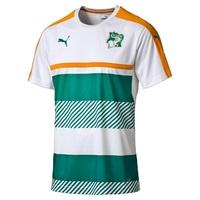 Ivory Coast Training Jersey - White-Green, Green