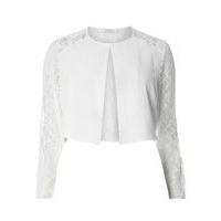 Ivory Lace Jacket, Ivory