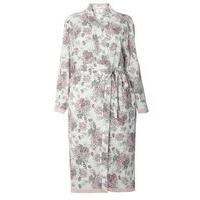 Ivory Floral Bouquet Robe, Ivory