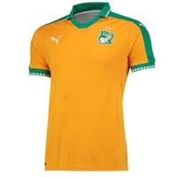 ivory coast home shirt 2016 17 orange