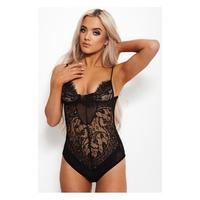 Ivy Black Lace Bodysuit