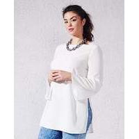 Ivory Bell-Sleeve Tunic