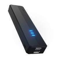Iwalk Supreme 10400 Portable Rechargeable Dual Usb 10400mah Backup Battery For Smartphones And Tablets (black)