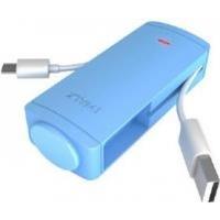 iWALK Charge It 2600mAh Rechargeable Battery with Micro USB Cable Blue
