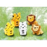 Iwako Japanese Erasers Wild Animal Design - One Supplied