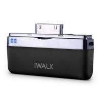 iWALK DBL1000I5 Rechargeable 1000mAh Battery/Dock (Black) for iPhone 5/5S/5C