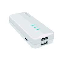 Iwalk Supreme 5200 Duo (5200mah) Rechargeable Universal Back-up Battery (white)