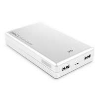 Iwalk Supreme 13000 Duo (13000mah) Dual Usb Backup Battery (white) For Smartphone And Tablets
