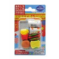 Iwako Puzzle Erasers - Fast Food Burger Shop - Ty