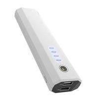 iWALK Extreme UBE10000D Dual USB Rechargeable 10000mAh Backup Battery (White) for Smartphones and Tablets