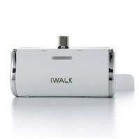 iWALK DBL3000M Rechargeable 3000mAh Battery/Dock (White) for Smartphones (Micro USB)