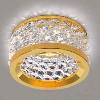 Iwen Built-In Light with Crystal Decoration Gold