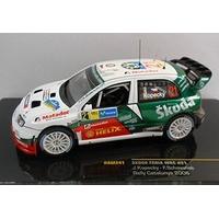 Ixo 1/43 RAM241 Skoda Fabia Wrc #21 Rally Catalunya 2006