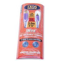 Ixos 1664-100 1.0m Firewire Cable 6-4 (iWire)