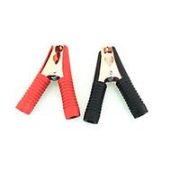 Iztoss 100A 90mm Car Vehicle Battery Test Alligator Crocodile Clip Clamp