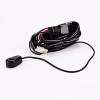 Iztoss Off Road ATV/Jeep LED Light Bar Wiring Harness - 40 Amp Relay ON/OFF Switch