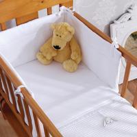 izziwotnot white gift 2 piece crib set