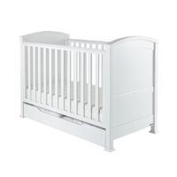 Izziwotnot Tranquillity Cot Bed and Under Drawer in White
