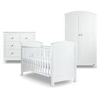Izziwotnot Tranquility 3 Piece Roomset in White