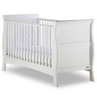 Izziwotnot Bailey White Cot Bed