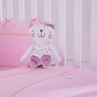 izziwotnot pink gift 2 piece crib set