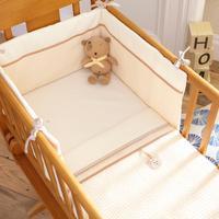 Izziwotnot Cream Gift - 2 piece Crib Set