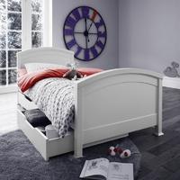 Izziwotnot Tranquility Junior Bed Under Bed Drawers x2- White
