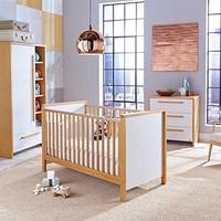 izziwotnot latitude nursery furniture set 5 piece beech