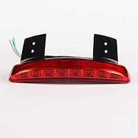 IZTOSS 12V 8 LEDs Chopped Fender Edge Tail Running brake Light For Harley Davidson Custom Motorcycle scooter