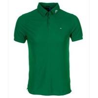 J Lindeberg Rubi BD Tour Logo Polo Shirt Green