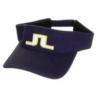 J Lindeberg Ree Flexi Twill Visor Navy/Purple