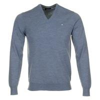 J Lindeberg Lymann Tour Merino Sweater Blue 6350