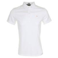 j lindeberg lachlan cool wave polo shirt orange