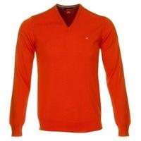 j lindeberg lymann tour merino sweater dark coral