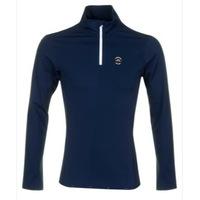 J Lindeberg Jarvis T-Neck Fieldsensor Mid Layer Navy/Purple