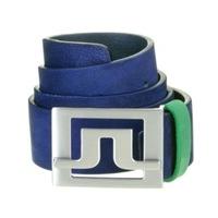 j lindeberg slater 40 brushed leather belt navypurple